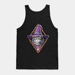 Cat Witch Tank Top